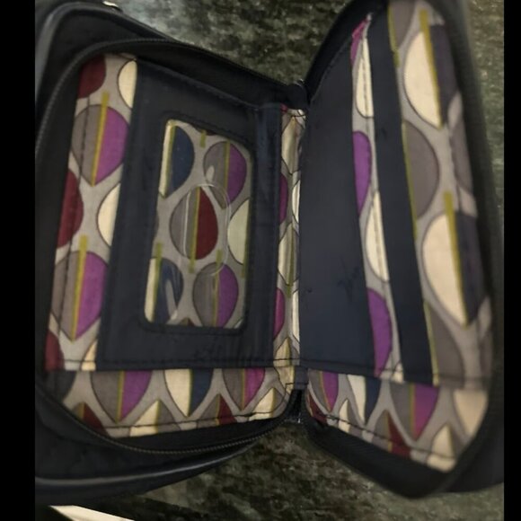 Vera Bradley Navy Quilted Wallet/Wristlet NWOT - Picture 5 of 5